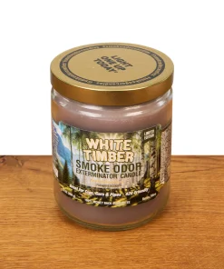 Smoke Odor Duftkerze White Timber