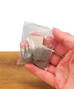 Edelstahlsiebe Fein Ø20mm (50er Pack)