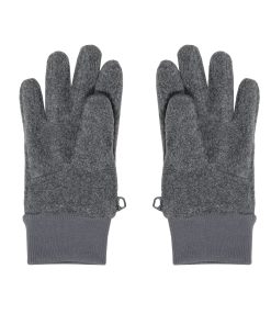 Fingerhandschuhe, Fleece (mittelgraumeliert)