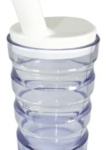 Rillenbecher mit Tee-Aufsatz