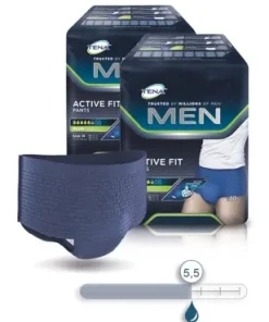 Alternative view of TENA men active Fit Pants Plus S/M, Hüfte 75-105 cm (1Karton: 4 x 12 Stück)