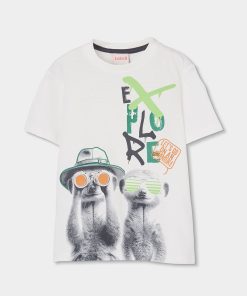 Alternative view of T-Shirt (off white) von Boboli