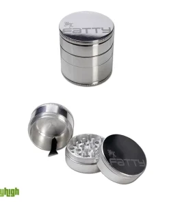 Alternative view of Black Leaf Grinder Fatty L  Ø53mm, 3-tlg.