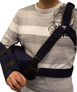 Alternative view of Abduktionskissen 15°, Handstütze rund, universal schwarz