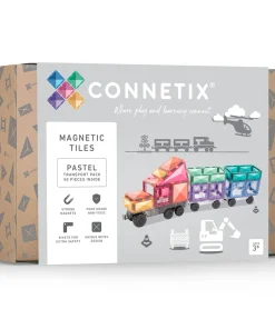 Alternative view of Magnetbausteine „Pastel Transport Pack“ (50 Teile)