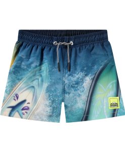 Alternative view of Badeshorts Boardies Niko (Surf Art Blue chill)