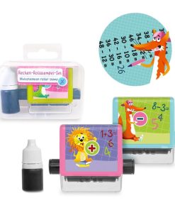 Alternative view of ABC-5 Rechen-Rollstempel Set (2-teilig)