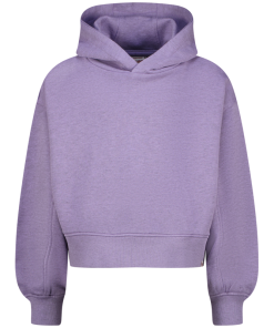 Alternative view of Hoodie Basic melange, Verbena lilac von Vingino