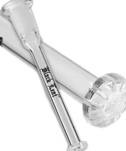 Black Leaf Diffusor Shower Head mit Innenschliff 90mm NS19