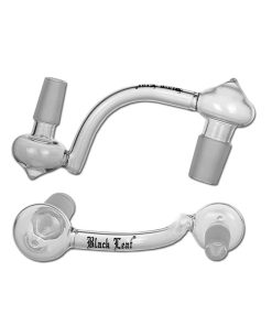 Black Leaf Drop Down Adapter spitz Ansatz 90° NS14/19F