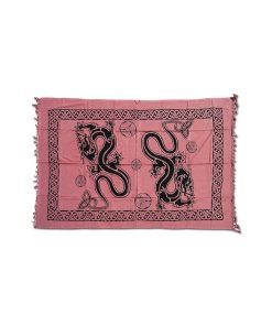 Batik-Tuch Twin Dragon 1400x2200mm