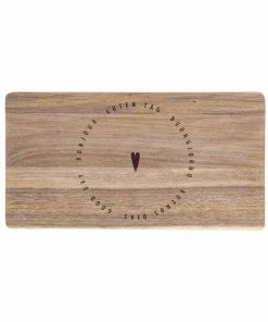 Alternative view of Brettchen „Guten Tag“ (3-Sprachig)