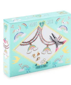 Freundschafts Armbänder Bastel-Set „Regenbogen“