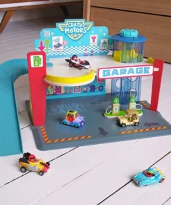 Werkstatt aus der Crazy Motors Serie von DJECO