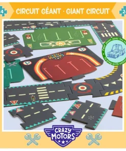 Bodenpuzzle aus der Crazy Motors Serie von DJECO