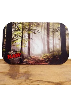 Alternative view of RAW Smokey Forest Cover für Metal Rolling Tray small