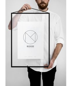 Moebe Bilderrahmen Schwarz A2
