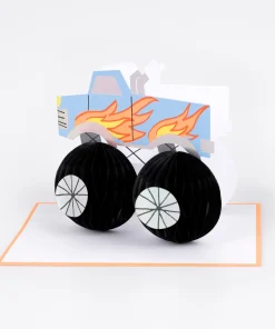 Monster Truck Deko Karte von Meri Meri