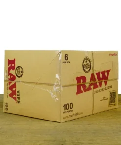 RAW Prerolled Tips 100er Pack mit Metalldose 6er Pack