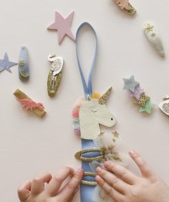 Haarspangen Aufhänger „Rainbow Unicorn“