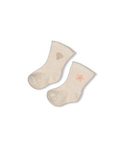 Alternative view of Socken Starfish Wishes von feetje (Natur Melange)