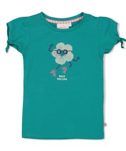 Alternative view of T-Shirt Rolling into Spring (Grün)