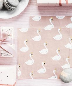 Papier-Servietten „Schwan“