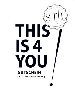 Alternative view of STIL Geschenkgutschein