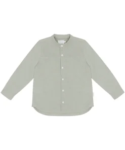 Alternative view of Hemd „Soft Green“ in Leinenoptik