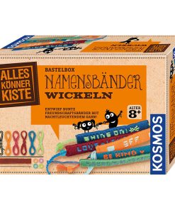 Alternative view of Bastelbox „Namensbänder wickeln“