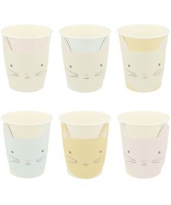Pappbecher „Süße Kitten“ von Meri Meri