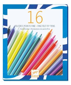 Dünne Marker von DJECO (16er-Packung)