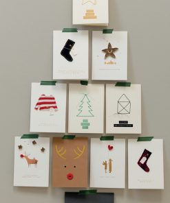 Weihnachts Quillingkarte „A very merry Christmas to you“