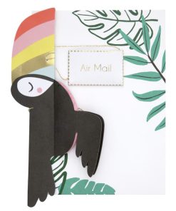 Waben-Karte „Fliegender Tukan“ von Meri Meri