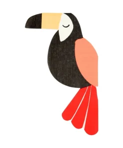 Alternative view of „Go Wild“ Tukan-Servietten von Meri Meri