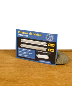 Hippie Bong Glasfilter Sandgestrahlt Doppelpack Ø5&6mm