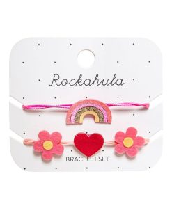 Armband-Set „Hippy Rainbow“