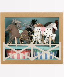 Alternative view of Pferde Cupcake-Kit von Meri Meri