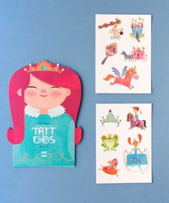 Alternative view of Charakter-Tattoos „Prinzessin“