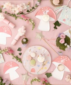 Alternative view of Pappteller „Zauberpilz“ von Meri Meri