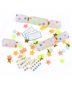 Bunte Konfetti-Crack „Star“ (klein) von Meri Meri