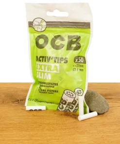OCB Activ’Tips Aktivkohlefilter Extra Slim 50er Pack Ø6mm