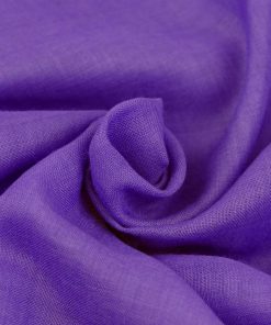 Bio Wollmusselin (100% Schurwolle) – purple
