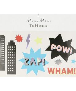 Tattoos „Superhelden“ von Meri Meri