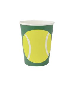 Alternative view of Tennis-Pappbecher von Meri Meri