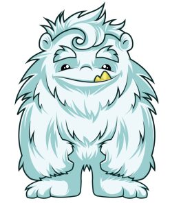 Alternative view of DTF Bügelbild O9 – Tigerlilly EP – Yeti (ca. 14 x 19,5cm)