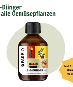 Alternative view of Gemüsedünger flüssig für reiche Ernte – FARBIO® NPK Bio-Flüssigdünger