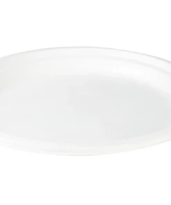 Alternative view of Zuckerrohr Teller rund Ø 22 cm, kompostierbar | 50 Stück